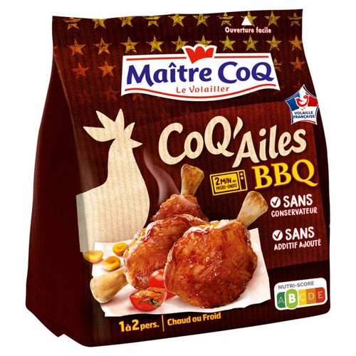 Maitre CoQ Ailes Barbecue 250g
