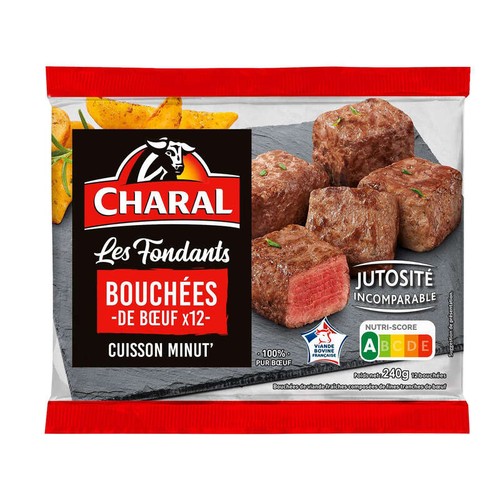 Charal Les Fondant Bouchées de bœuf x12- 240g