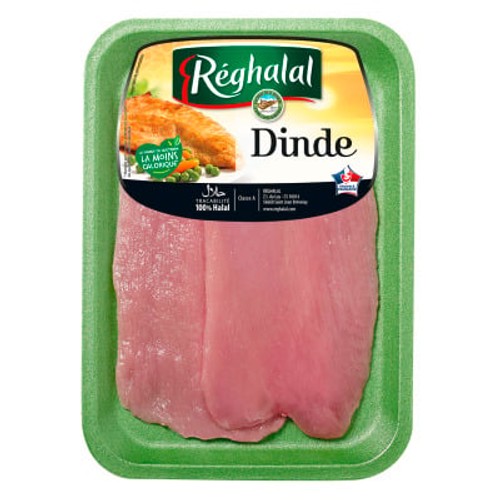 Reghalal Escalopes de Dinde x2 260g