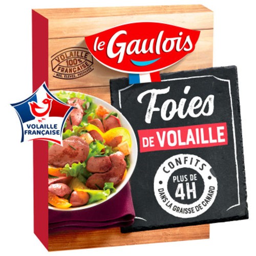 Le Gaulois Foies De Volaille Confits 300g