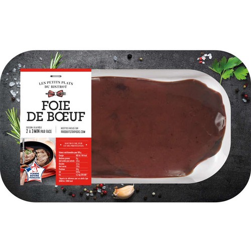 Socopa Uvci Les Petits Plats Du Bistrot Foie De Bœuf x1 140g