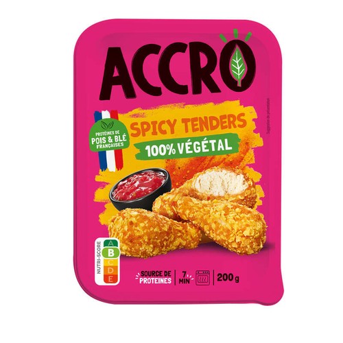 Accro Spicy Wings 100% végétal 200g
