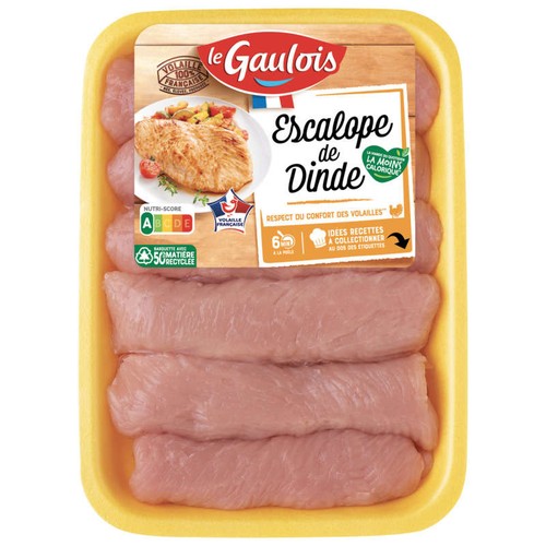 Le Gaulois Escalopes de Dinde 720g