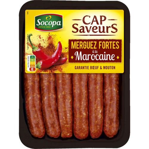 Socopa Merguez Forte Marocaine x6
