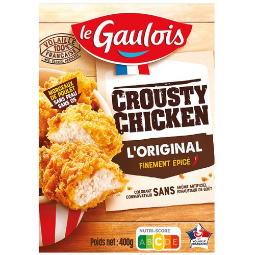 Le Gaulois Crousty Chicken L'Original 400g