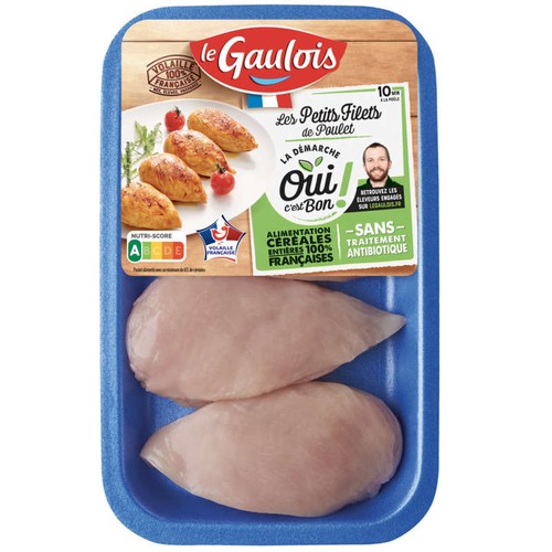 Le Gaulois Filets de Poulets x4, 400g