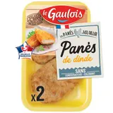 Le Gaulois Panés De Dinde x2 200g