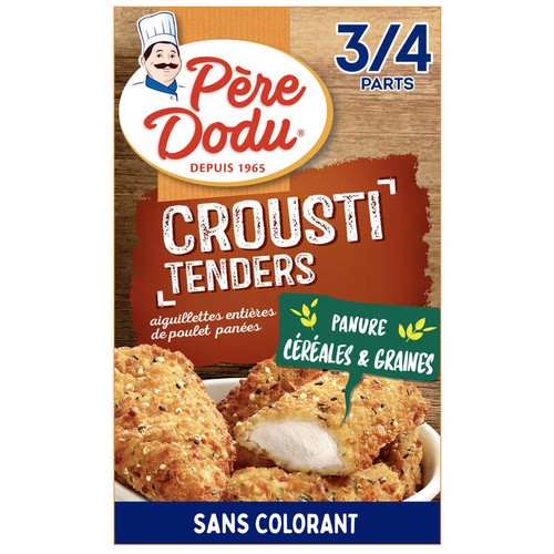 Père Dodu Crousti’ Tenders Graines poulet 380g