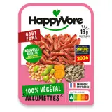 Happyvore Allumettes végétales et gourmandes goût fumé 140g