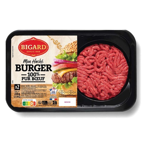 Bigard Mon Haché Burger 20% mg 2x110g