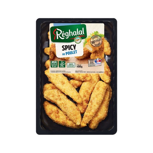 Réghalal Spicy de Poulet 400g