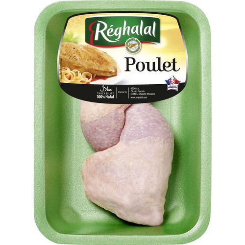 Reghalal Cuisse Poulet x2 590g