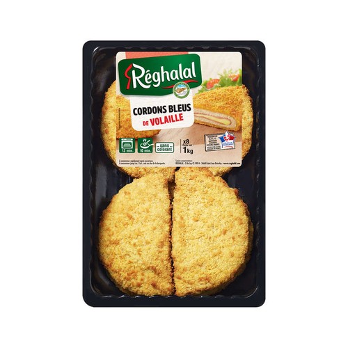 Reghalal Cordon Bleu de Dinde Halal 1kg