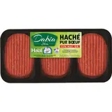 Dabia Steak haché Halal 15% de Mg 6x100g