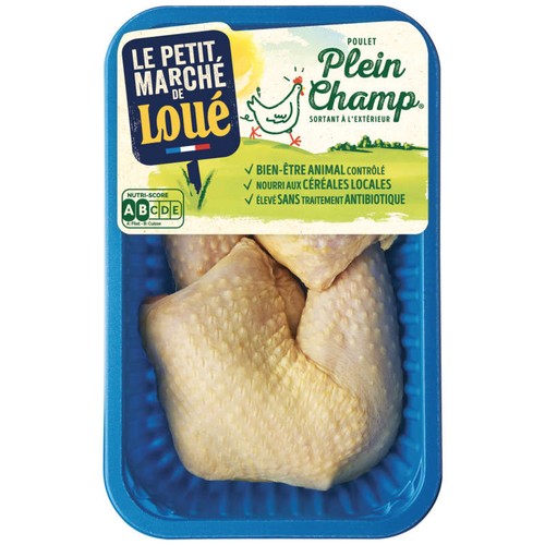 Plein Champs Cuisse De Poulet Jaune x2 500g