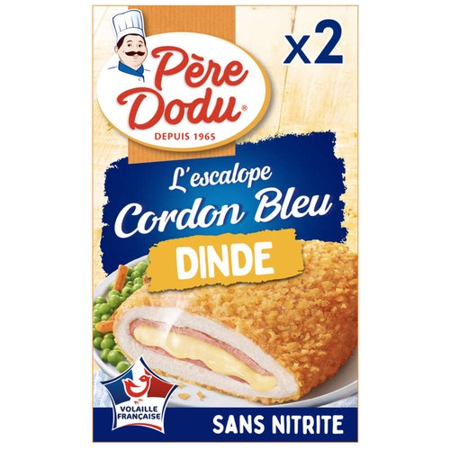 Père Dodu Cordon Bleu de Dinde x2 200g