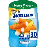 Fleury Michon 30 Bâtonnets Surimi Moelleux 450g