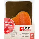 Breih Saveur Truite de Bretagne Fumée 2 Tranches 70g