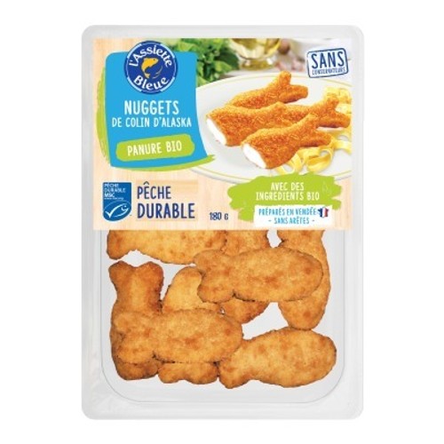 L'Assiette Bleu Nuggets De Colin D'Alaska Msc 185g