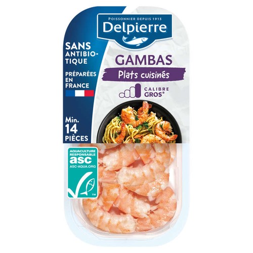 Delpierre Gambas 200g