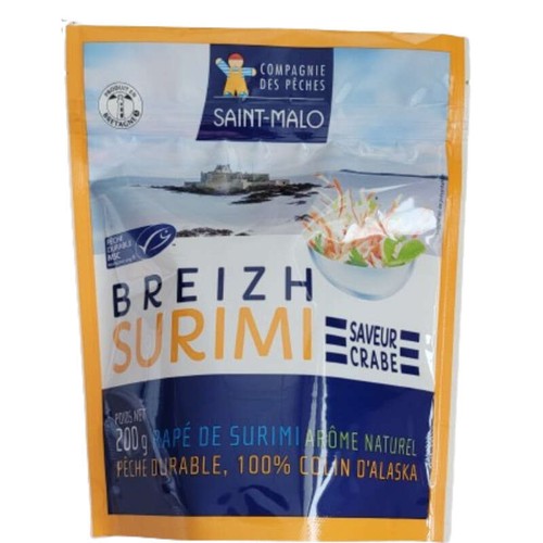 Compagnie des Pêches Saint-Malo Breizh Surimi 200g
