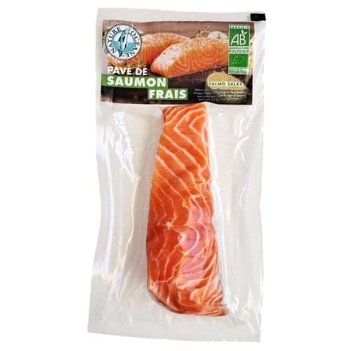 Nature Océane Pavé de Saumon Frais Bio 125g