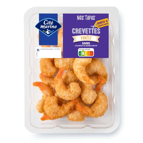Cité Marine Crevettes panées 150g