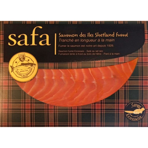 Safa Saumon Atlantique Fumé 4 tranches 150g
