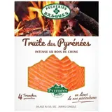 Pêcheries Basques Truite des Pyrénées fumée 4 tranches 120g