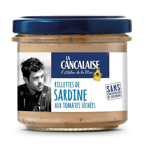 La Cancalaise Rillettes Sardine Tomates 100g