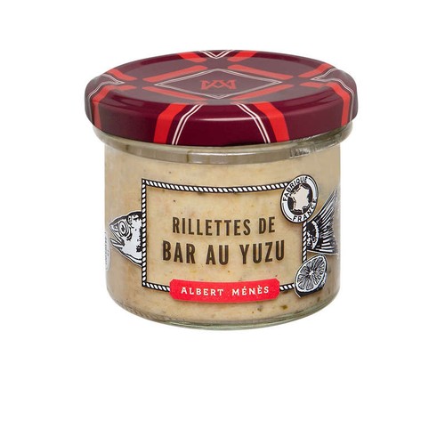 Albert Ménès Rillettes De Bar Au Yuzu 90g