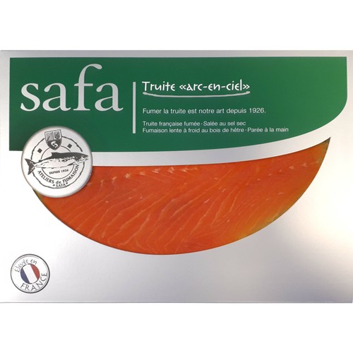 Safa Truite Fumé Tranchée 150g