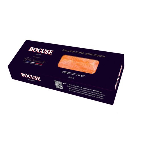 Bocuse Demi-cœur Saumon Fumé norvégien 130g