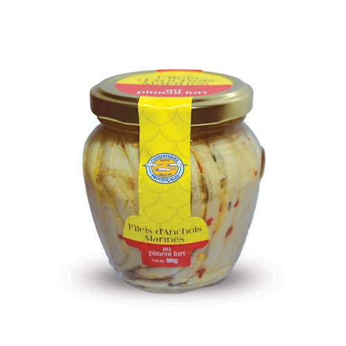 Conserveries Provençales Filets d'Anchois Marinés 180g