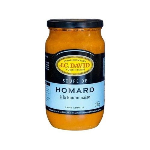 J.C David Bisque de Homard Bleu 780g