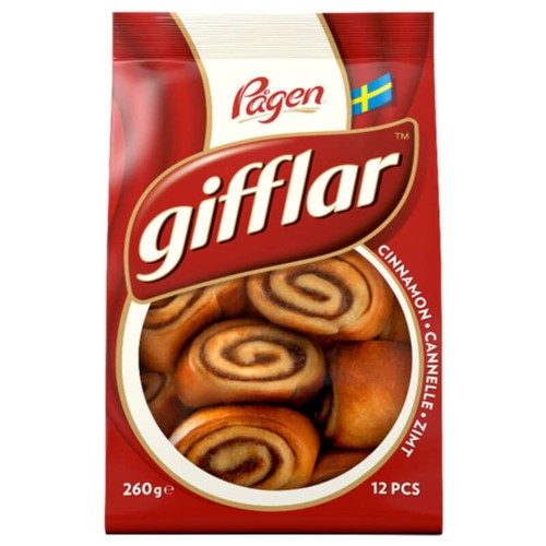 Pagen Gifflar Brioches Roulées À La Cannelle 260g