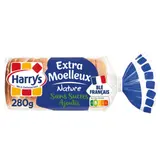 Harrys Pain de mie extra moelleux nature sans sucres ajoutes sans additifs 280g