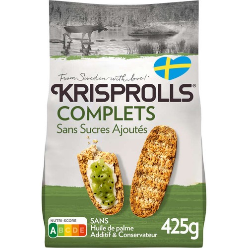 Krisprolls Petits Pains Complets 425g
