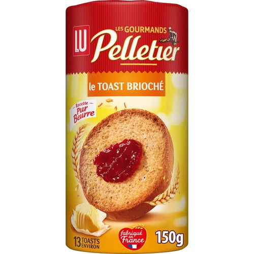 Lu Pelletier Biscottes Toast Brioché 150g
