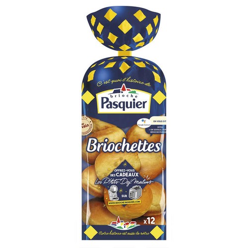 Brioche Pasquier - Briochettes x12 - 480g