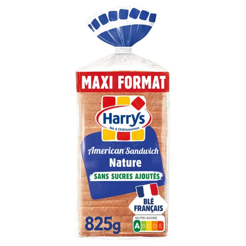 Harrys American Sandwich Nature Maxi Format 825g