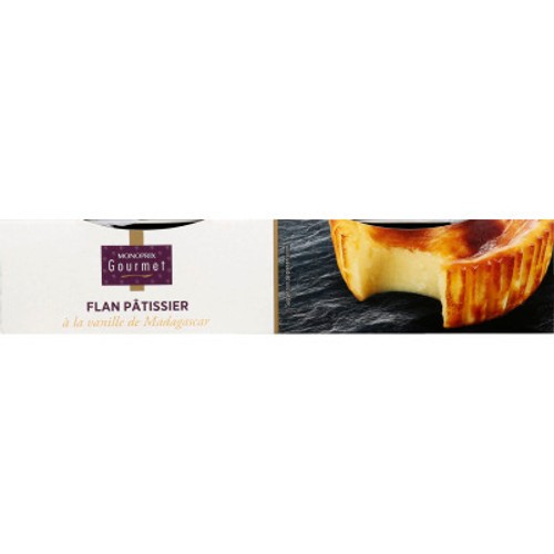 Monoprix Gourmet Flan Pâtissier 2x90g