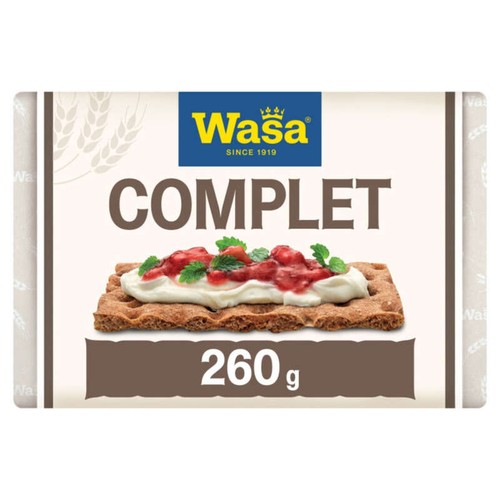 Wasa Biscottes croustillantes complet 260g