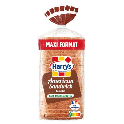 Harrys American Sandwich Complet Maxi Format 900g
