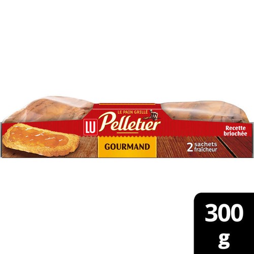 Lu Pelletier Pain grillé Gourmand 300g