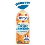 Harrys Brioche tressée moins de sucres sans additifs 450g