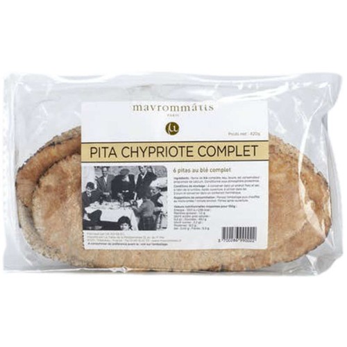 Mavromatis Pain Pita Chypriote Complet 420g