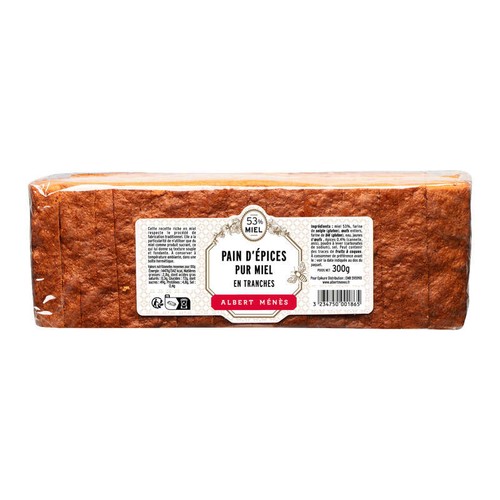 Albert Ménès Pain D'Épices Pur Miel 300g