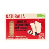 Naturalia Tartines Craquantes au Riz à la châtaigne 250g