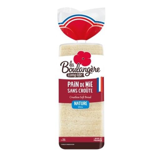La Boulangère Pain De Mie Sans Croûtes 500g